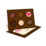 Cheerful Chocolates -- Valentine's Day Cards for Kids