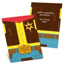 Yee Haw Cowboy -- Kids Valentine's Day Cards