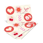 Vintage Icons -- Valentine Stickers