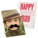 Mustache Photo Props -- Vintage Valentines Day Cards