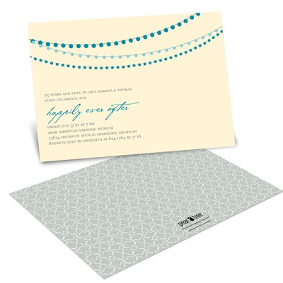Lovely Lanterns --  Modern Party Invitations