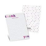 Dotted to Perfection -- Polka Dot Thank You Notes