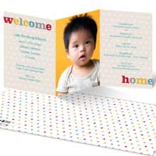Treasured Timeline -- Photo Adoption Announcements