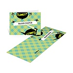 Sneaky Ninjas in Blue -- Kids Thank You Cards