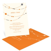 Swanky Strands -- Wedding Party Invitations