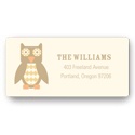 Vintage Owl -- Owl Address Labels