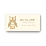 Vintage Owl -- Owl Address Labels