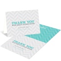 Trendy Chevron Stripes -- Adoption Thank You Cards