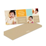 Sweet Squares Photo Collage -- Adoption Announcements
