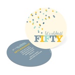 Celebrate Fifty -- 50th Birthday Invitations