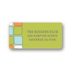 Tiled Pattern -- Retro Address Labels