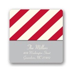 Mesmerizing Stripes -- Custom Family Address Labels