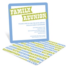 Family Rules -- Family Reunion Invitations