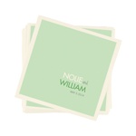 Color Block Beauty -- Personalized Beverage Napkins