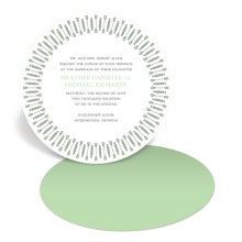 Symbolic Circles -- Wedding Invitations
