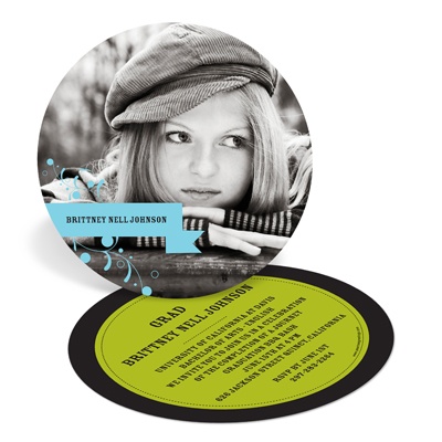 Trendy Times -- College Graduation Party Invitations