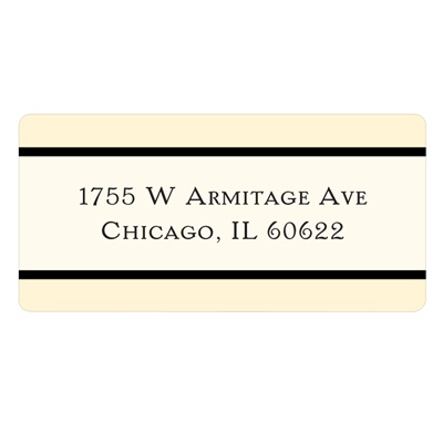 Lovely Lace -- Return Address Labels