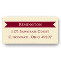 Ribbon Banner -- Classic Address Labels