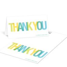 Stacked Success -- Graduation Thank You Notes