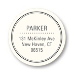 Top of the Class -- Round Address Labels