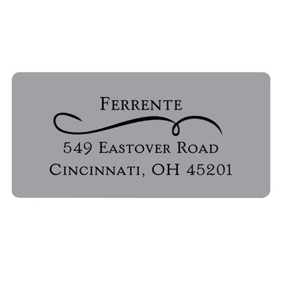 Scholarly Scripted -- Classy Address Labels