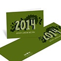 Say It All in Green -- Graduation Party Thank You Notes