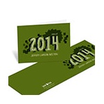 Say It All in Green -- Graduation Party Thank You Notes
