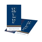 Sophisticated Stripes -- Graduation Thank You Cards