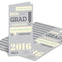Speech Bubble Style -- Modern Graduation Invitations