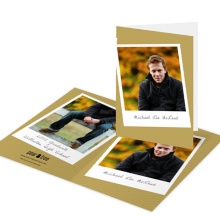 Snapshot Memories -- Vintage Graduation Thank You Cards