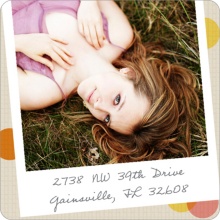 Confetti Snapshot -- Photo Address Labels