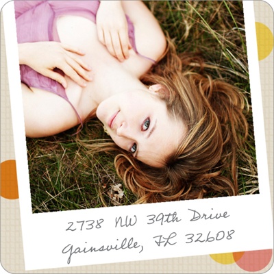 Confetti Snapshot -- Photo Address Labels