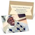 Wood Grain Graduate -- Profile Cards
