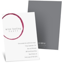 Wine Remnants -- Wine Tasting Party Invitations