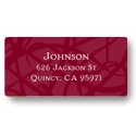 Senior Swirls -- Return Address Labels