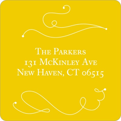 THE GOLDEN TICKET -- BOY PHOTO BIRTH ANNOUNCEMENT, 2in. x 4in. Folded Holiday Card