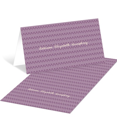 Scalloped Border -- Graduation Gift Thank You Notes