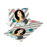 Sassy Stripes -- Photo Graduation Thank You Cards