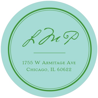 Celebrated Elegance -- Calligraphy Address Labels