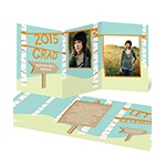 Pointing to the Future -- College Graduation Invites