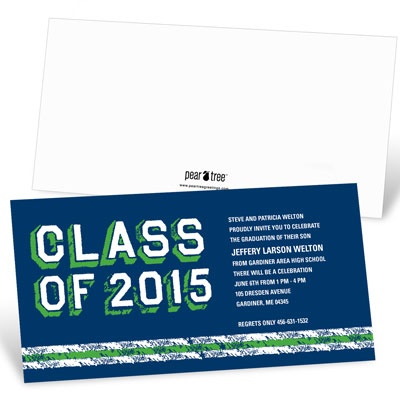 Collegiate Files -- Graduation Open House Invitations