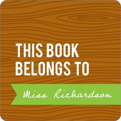 Wood Grain Claim -- Book Plates