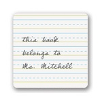 Stay in the Lines -- Custom Book Plates