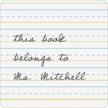 Stay in the Lines -- Custom Book Plates