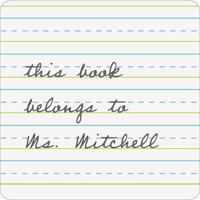 Stay in the Lines -- Custom Book Plates