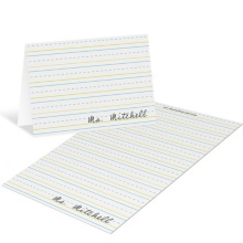 Stay in the Lines -- Custom Notelettes