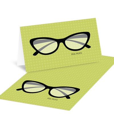 THE GOLDEN TICKET -- BOY PHOTO BIRTH ANNOUNCEMENT, 2in. x 4in. Folded Holiday Card