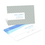 Vivid Blue Watercolor -- RSVP Postcards