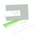 Vivid Green Watercolor -- RSVP Postcards