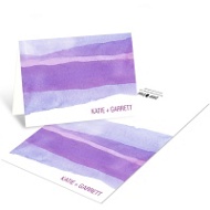 Vivid Purple Watercolor 